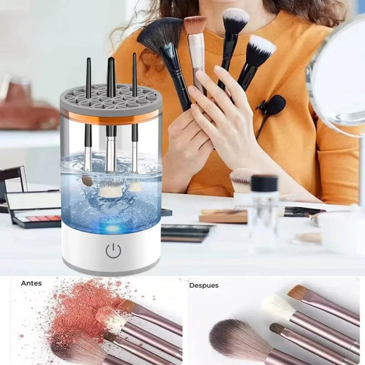 PureBrush™ - Limpiador Eléctrico de Brochas