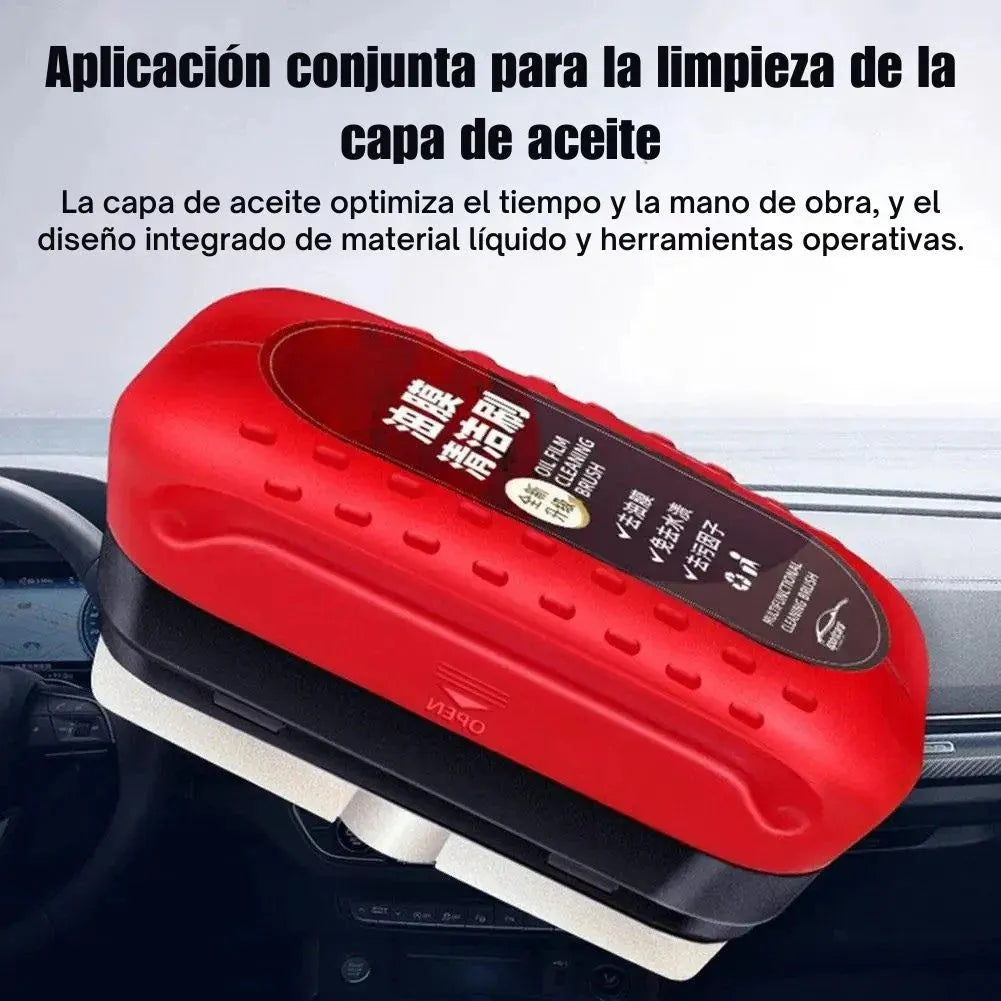 🚗✨ Homonth™ Cepillo Limpiador Antipelícula de Aceite para Parabrisas — Envío Gratis 🚚