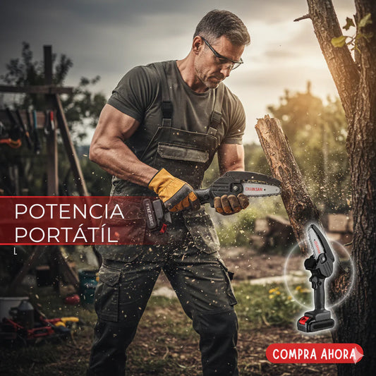 Sierra Portátil Inalámbrica PRO 48V 🔥🪵🔋