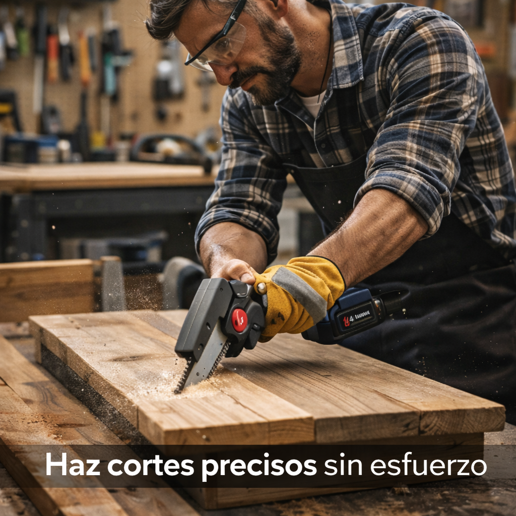 Sierra Portátil Inalámbrica PRO 48V 🔥🪵🔋