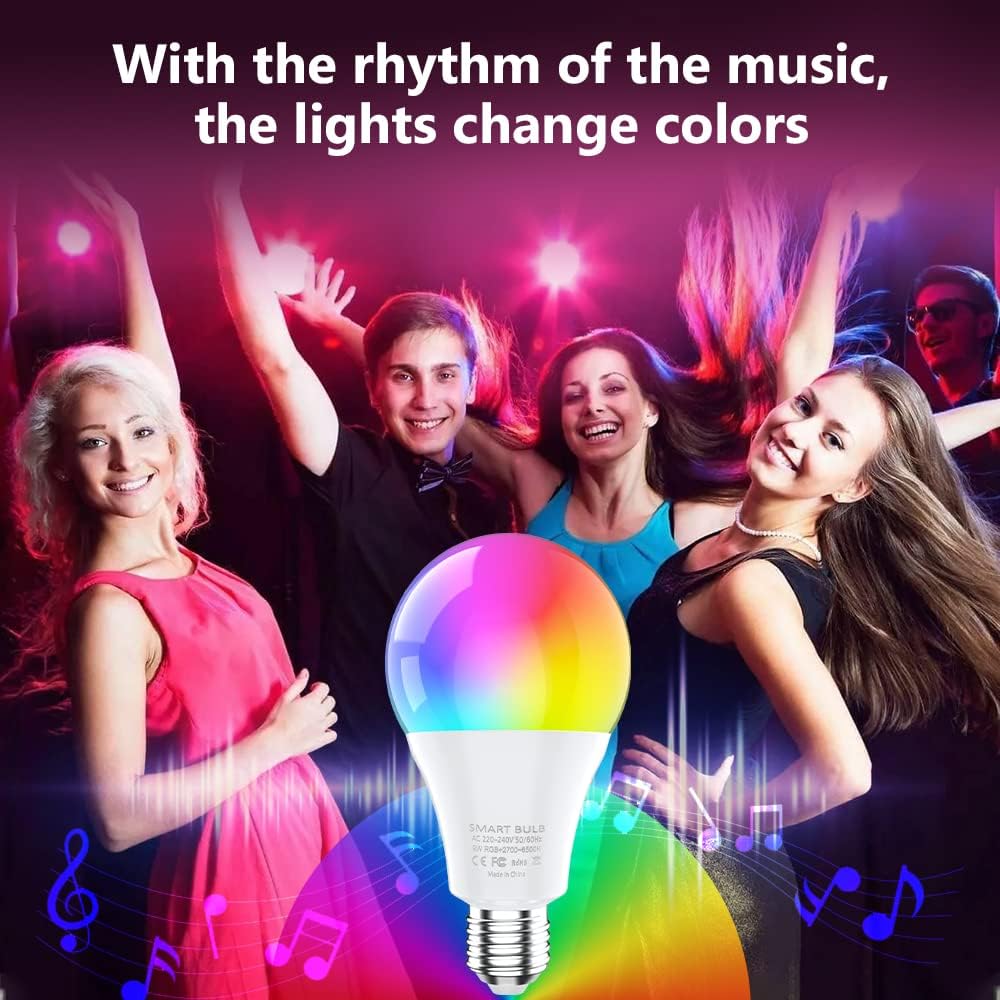 💡✨ SMART LED FOCO (Bombilla Inteligente WiFi RGB) 🌈📱