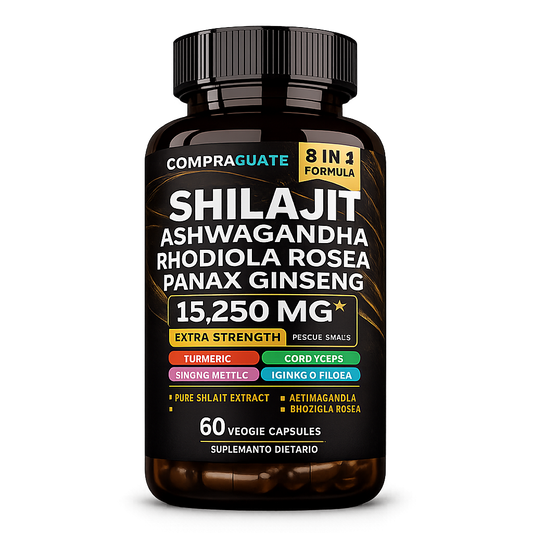 🔥 Shilajit Extra Strength 8 en 1 – 15,250 MG 💪