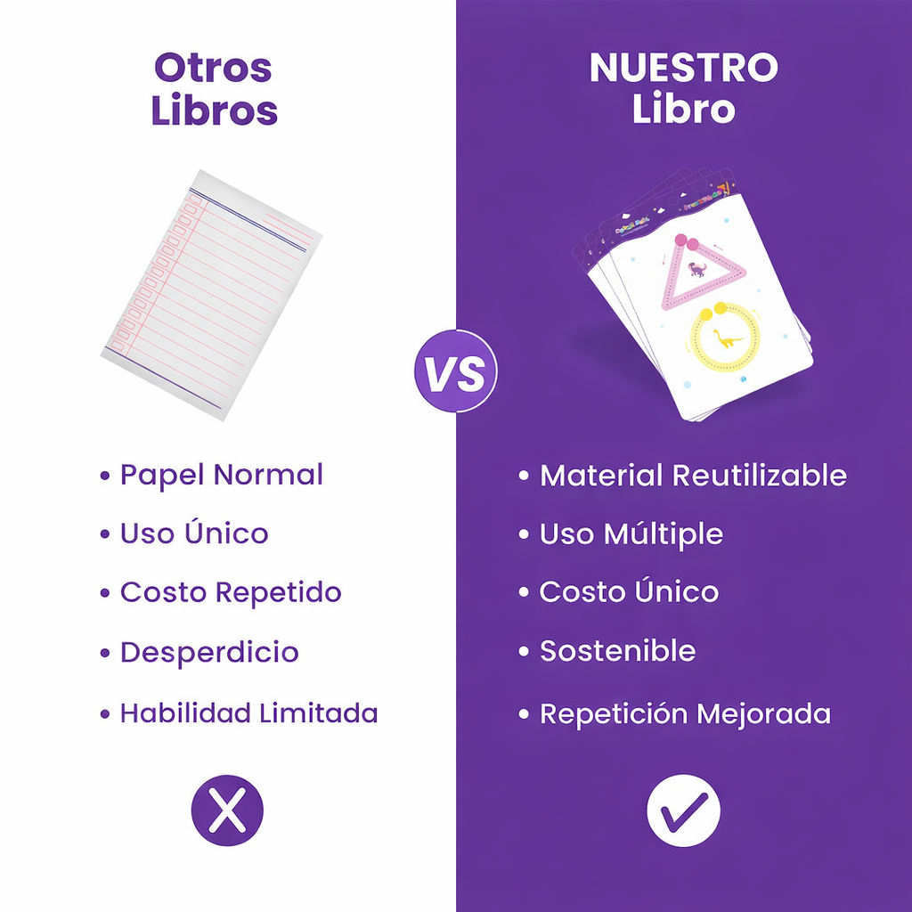 ✏️📚 Libro de Control de Lápiz para Niños – ✍️ Aprende a Escribir con Confianza y Diversión 🎨🖐️