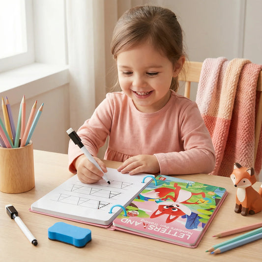 ✏️📚 Libro de Control de Lápiz para Niños – ✍️ Aprende a Escribir con Confianza y Diversión 🎨🖐️