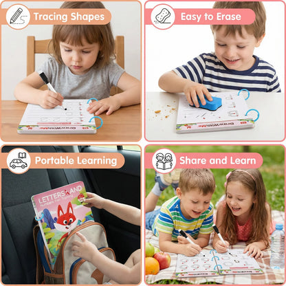 ✏️📚 Libro de Control de Lápiz para Niños – ✍️ Aprende a Escribir con Confianza y Diversión 🎨🖐️