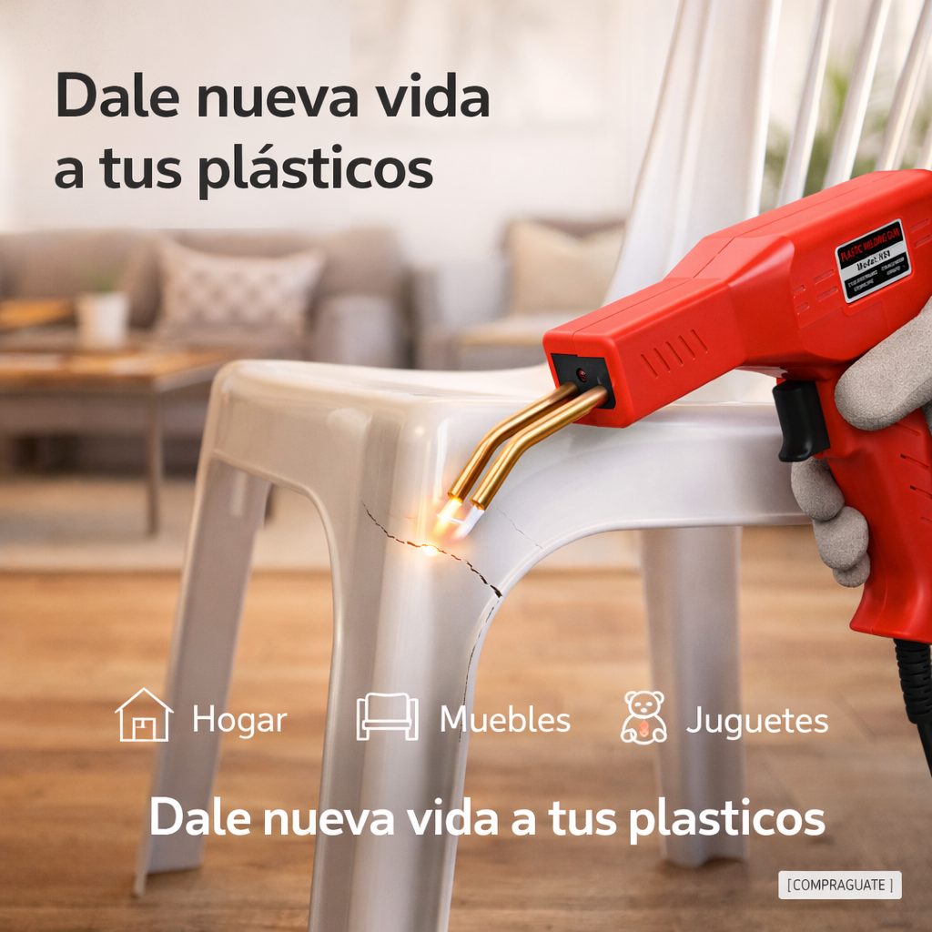 Soldador de Plástico Eléctrico Multiuso 🔧🔥 | La mejor herramienta que Te Ahorrará Dinero Y Te Permitirá Ser Un Verdadero Profesional 🛠️