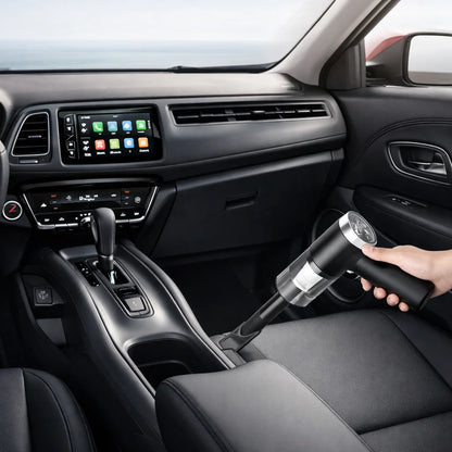 TurboClean 360°: La Mini Aspiradora Inalámbrica 4 en 1 que Elimina la Suciedad en Segundos! 🌪️🚗✨